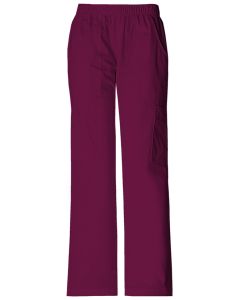 Cherokee 4005P Petite Mid-Rise Pull-On Cargo Pant