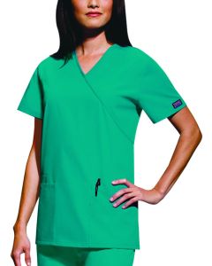 Cherokee 4801 Mock Wrap Tunic