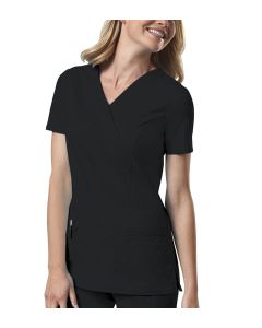 Cherokee 4728 Core Stretch Ladies Mock Wrap Top