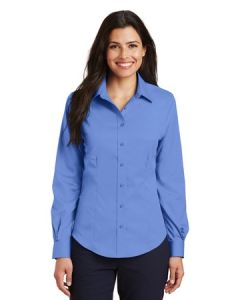 Port Authority Ladies Non-Iron Twill Shirt. L638.