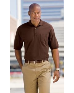 Silk Touch Polo with Pocket