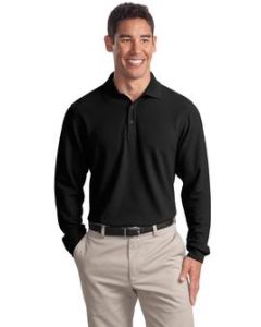 Port Authority – Long Sleeve EZCotton Pique Polo