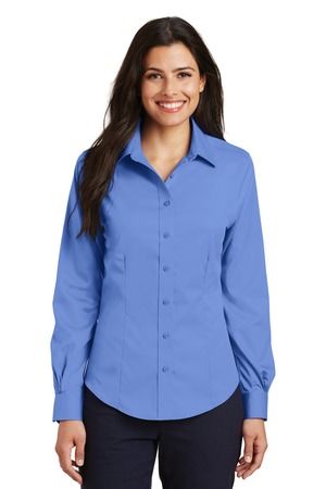 Port Authority Ladies Non-Iron Twill Shirt. L638.